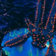 The SDF-1 festooned with holiday lights after a day of tragedy,